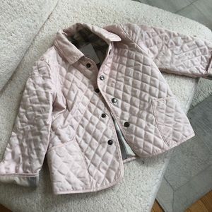 12M Burberry Light Pink Jacket